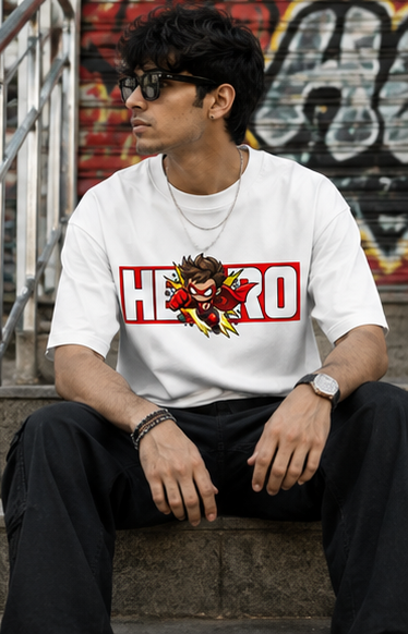 HERO Oversized Classic T-Shirt