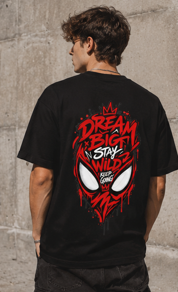 Dream Big Graphic Streetwear T-Shirt