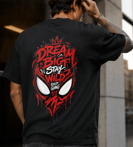 Dream Big Graphic Streetwear T-Shirt